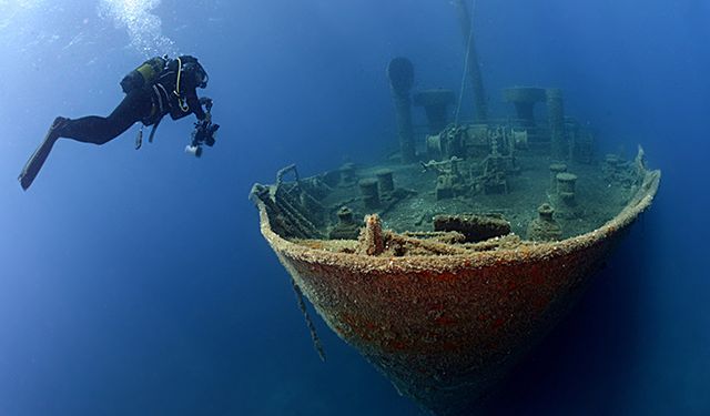 Türkiye, dünyanın en iyi 5 batık dalış destinasyonu arasında yer aldı