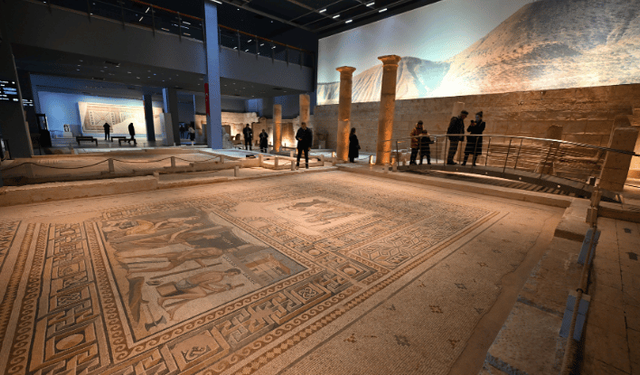 Zeugma Mozaik Müzesi, Gaziantep turizmine katkı sunuyor