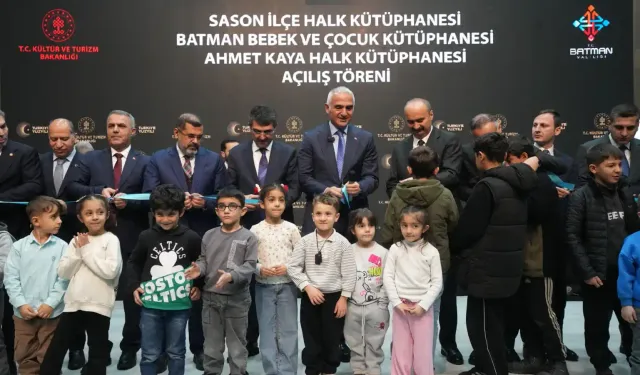 Bakan Ersoy’dan Batman’a kültür hamlesi