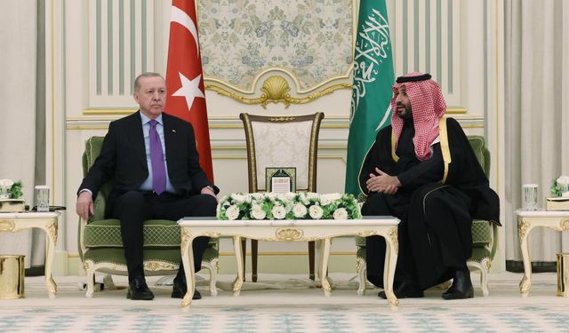 Cumhurbaşkanı Erdoğan, Suudi Arabistan Veliaht Prensi Selman ile görüştü