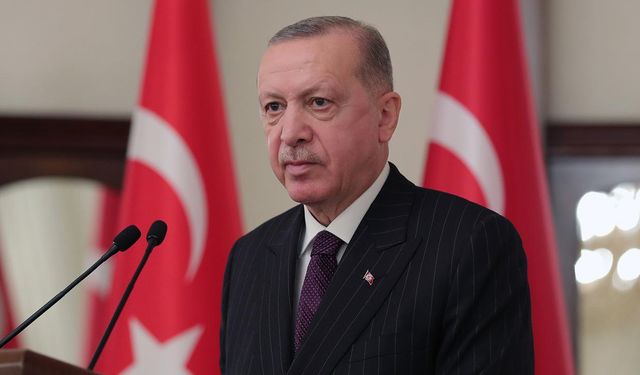 Cumhurbaşkanı Erdoğan'dan şehit ailesine taziye mesajı
