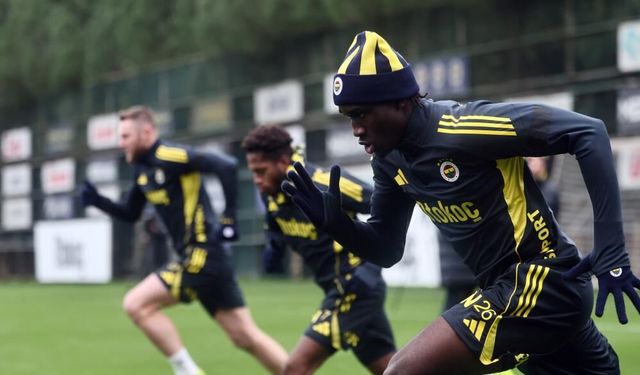 Fenerbahçe'de, Trabzonspor maçı hazırlıkları başladı
