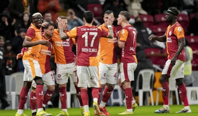 Galatasaray'dan Kayserispor'a gol yağmuru