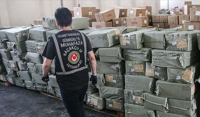 Gümrüklerde 7,6 milyar liralık kaçak eşya ve uyuşturucu madde ele geçirildi