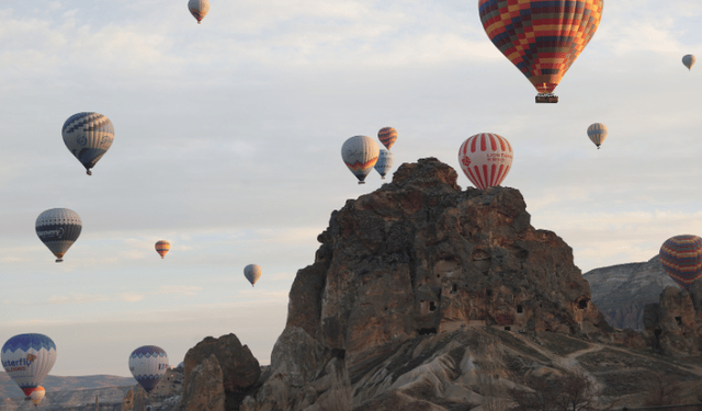 Kapadokya'da müze ve ören yerlerinde geçen yıl 4 milyon 523 bin 275 ziyaretçi ağırlandı