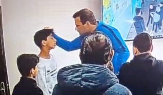 Antalya'da öğretmen öğrenciyi saçından sürükledi