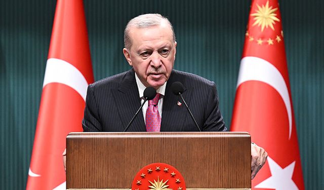 Cumhurbaşkanı Erdoğan'dan şehit ailelerine taziye mesajı