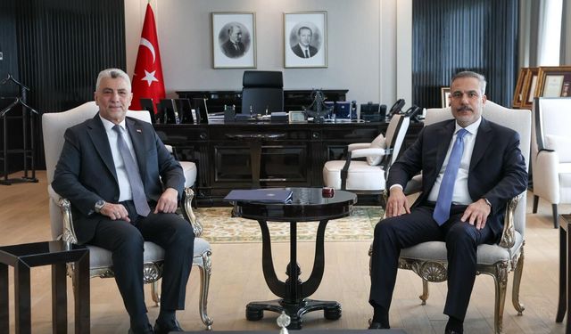 Bakan Fidan, Bakan Bolat ile bir araya geldi