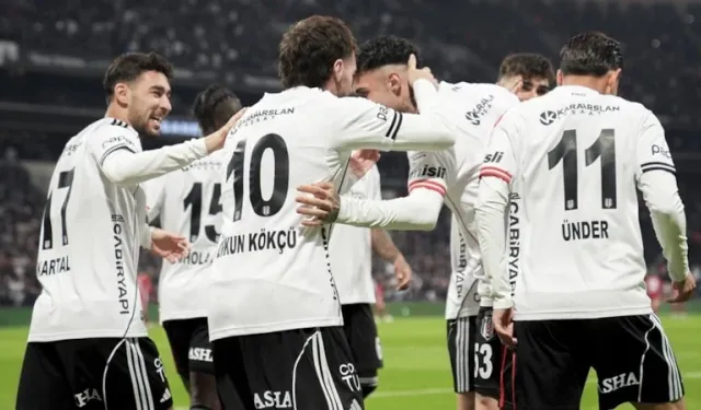 Beşiktaş'tan Antalyaspor karşısında 4 gollü galibiyet