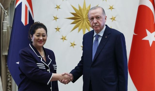 Cumhurbaşkanı Erdoğan, Cindy Kiro'yu kabul etti
