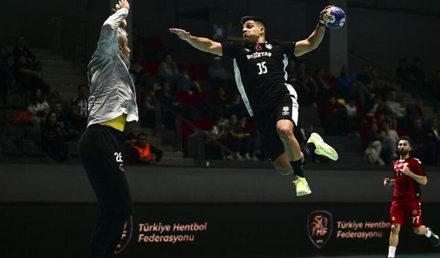 Hentbol Ardventure Erkekler Süper Lig'de Beşiktaş, şampiyonluğa ulaştı