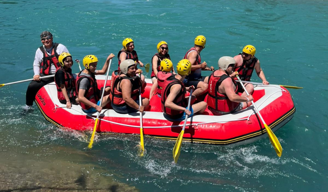 Köprülü Kanyon’da yaz yoğunluğu başladı
