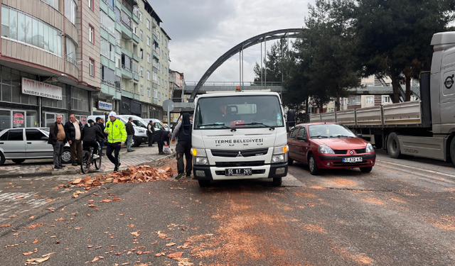 Yaralanan eşini kurtarmak isterken kendisi de yaralandı