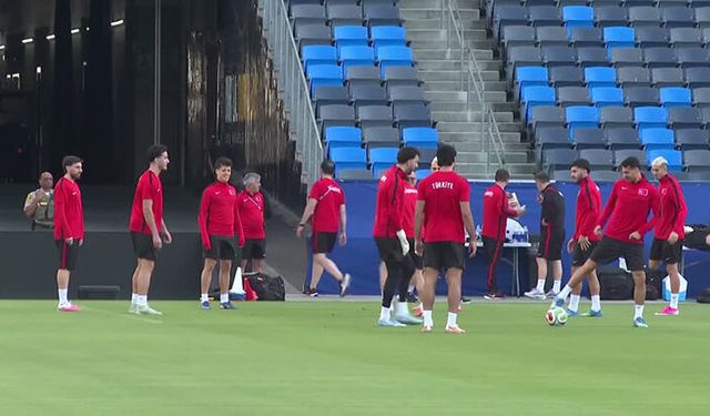 A Milli Futbol Takımı, Los Angeles'taki ilk antrenmanını gerçekleştirdi
