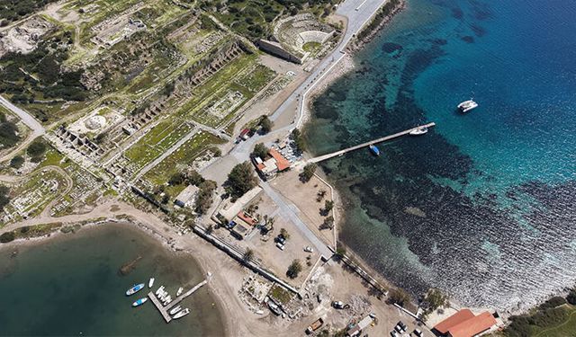 Bakan Ersoy, Knidos’a yeni soluk katan düzenlemeleri paylaştı