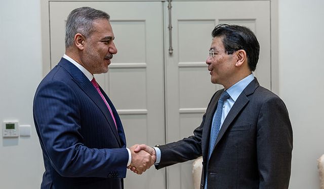 Bakan Fidan, Singapur Başbakanı Wong tarafından kabul edildi