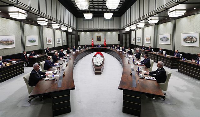 Cumhurbaşkanlığı Kabinesi toplandı