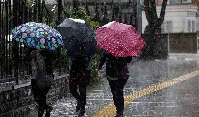 Meteoroloji'den 14 ile sarı kodlu uyarı! Sağanak geliyor