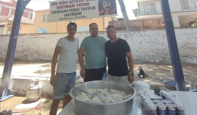 Hayranları, Ferdi Tayfur için hayır yaptı