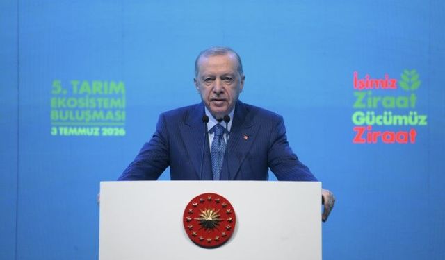 Cumhurbaşkanı Erdoğan'dan muhalefete tepki: "Dünyada ve Türkiye'de tarımın geldiği seviyeden haberleri yok"