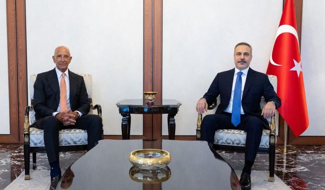 Ankara'da kritik zirve! Hakan Fidan, Tom Barrack ile görüştü