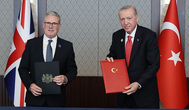Türkiye ile Birleşik Krallık arasında Güvenlik ve Savunma Ortaklığı Belgesi imzalandı