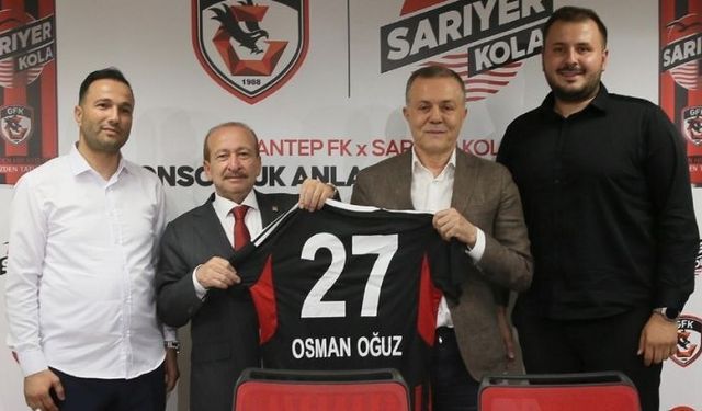 Sarıyer Kola, Gaziantep FK’nın Konç Sponsoru Oldu