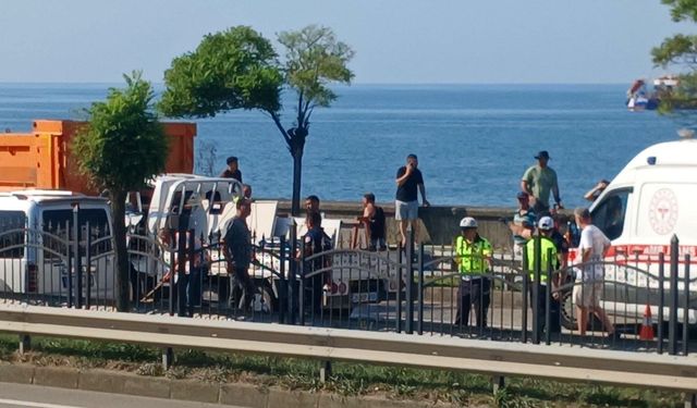 Giresun’daki kazada ağır yaralanan çocuk hastanede hayatını kaybetti