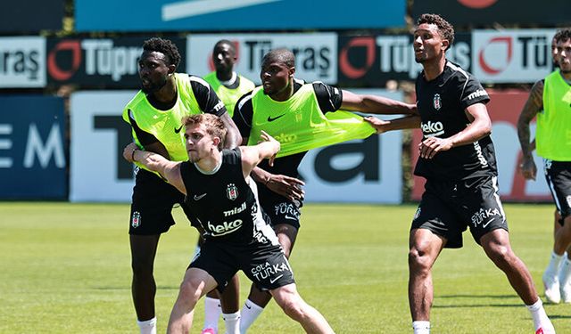 Beşiktaş, Hradec Kralove maçının hazırlıklarına devam etti