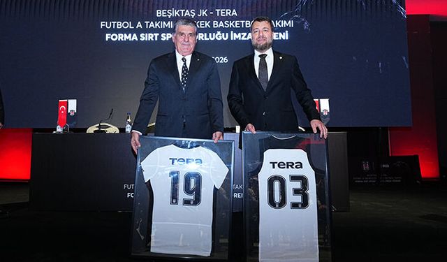 Beşiktaş, Tera Yatırım Holding ile sponsorluk anlaşması imzaladı