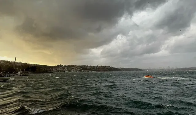 İstanbul için fırtına uyarısı
