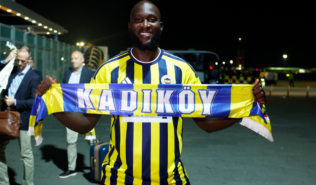 Fenerbahçe’nin yeni transferi Lukaku, İstanbul’da!
