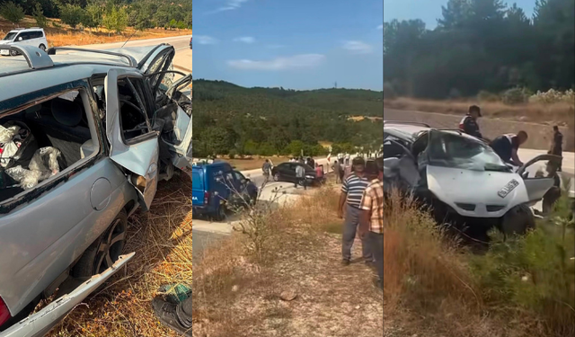 Bursa'da takla atan araçtaki çift yaşamını yitirdi