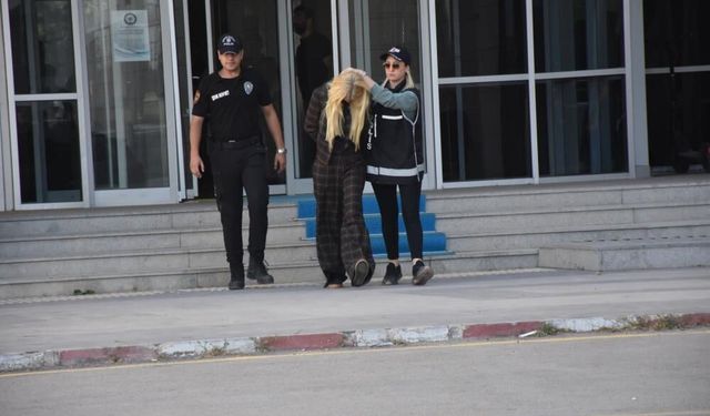 'Vanlı Kara Haydar'ın eşi Çağla Öz adliyeye sevk edildi