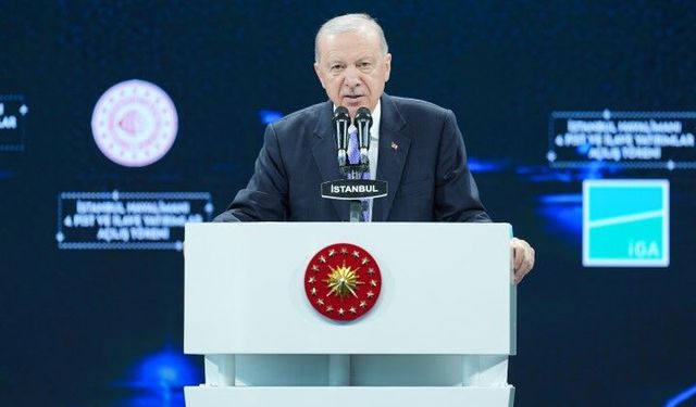 Cumhurbaşkanı Erdoğan: İstanbul Havalimanı rekordan rekora koşuyor