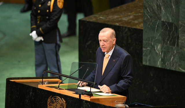 Cumhurbaşkanı Erdoğan, BM konuşmasının ardından dakikalarca alkışlandı