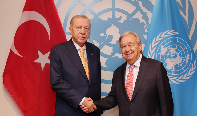 Cumhurbaşkanı Erdoğan'dan New York'ta diplomasi trafiği