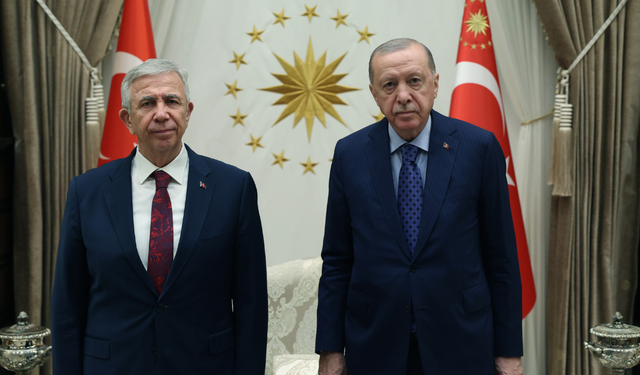 Ankara'da sürpriz zirve! Erdoğan, Mansur Yavaş ile görüştü