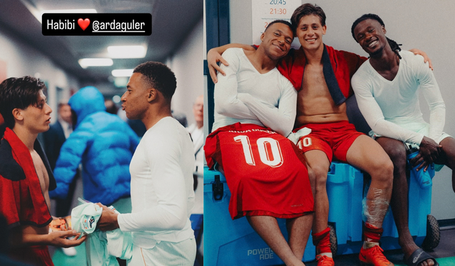 Mbappe’den Arda Güler’e maç sonrası dikkat çeken paylaşım: “Habibi”
