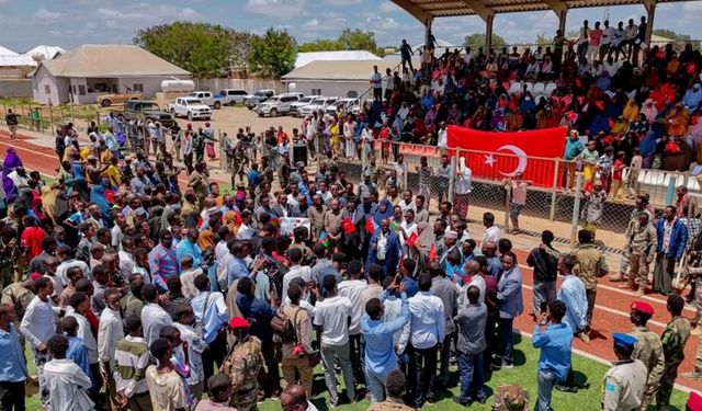 Somali'de Türkiye'ye teşekkür gösterileri düzenlendi
