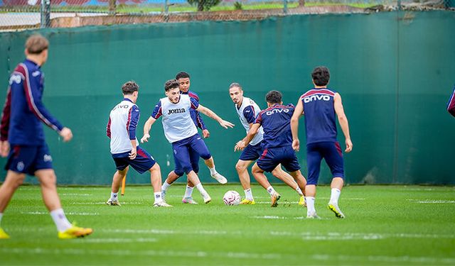 Trabzonspor, Samsunspor maçı hazırlıklarına devam etti