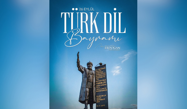 Cumhurbaşkanı Erdoğan’dan "26 Eylül Türk Dil Bayramı" paylaşımı