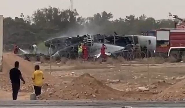 İş insanı Hamdi Akın'a ait jet Lİbya'da kırıma uğradı