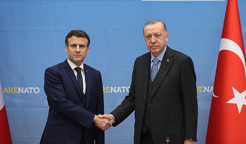Cumhurbaşkanı Erdoğan, Macron ile ‘Gazze’yi görüştü