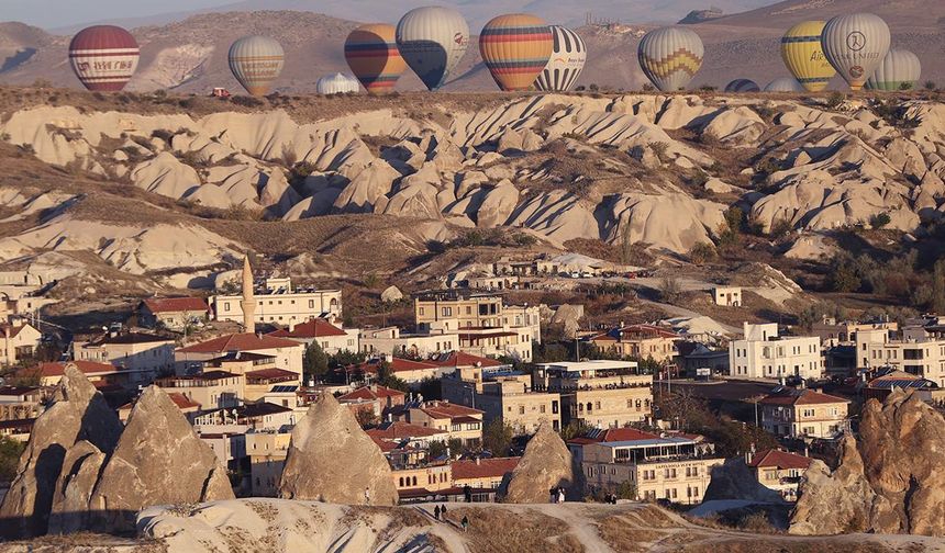 Kapadokya’da ziyaretçi rekoru: 4 milyonu aştı