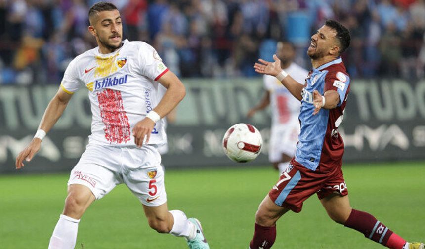 Trabzonspor-Kayserispor: 0-1