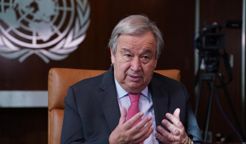 Guterres, İsrail'e Batı Şeria'yı bölmeyi amaçlayan yerleşim planını durdurma çağrısını yineledi