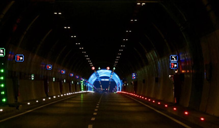 Türkiye'nin en uzun karayolu tünelleri belli oldu