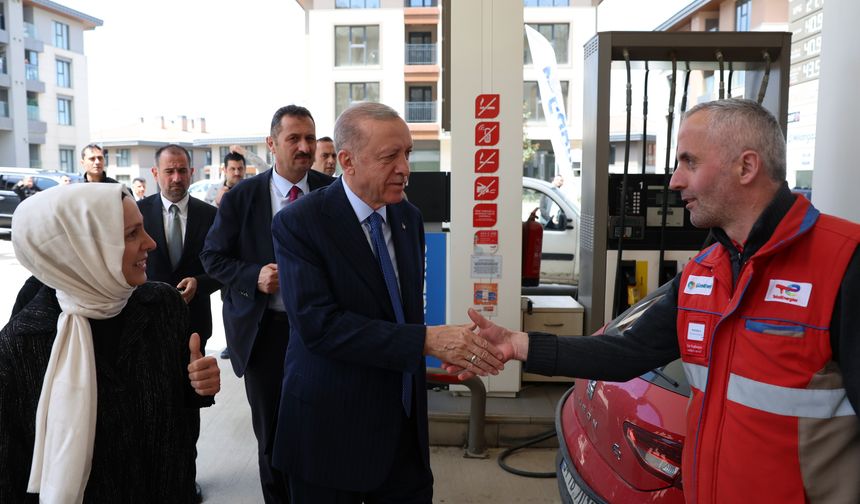 Cumhurbaşkanı Erdoğan’dan vatandaşa sürpriz ziyaret