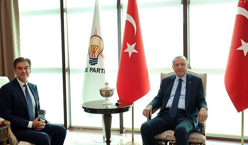 Cumhurbaşkanı Erdoğan, Türk kalp cerrahı Prof. Dr. Öz'ü kabul etti